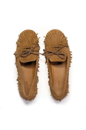 Mocassino frange in crosta scamosciata marrone VIC MATIE' | 1K5252DK02H010316.